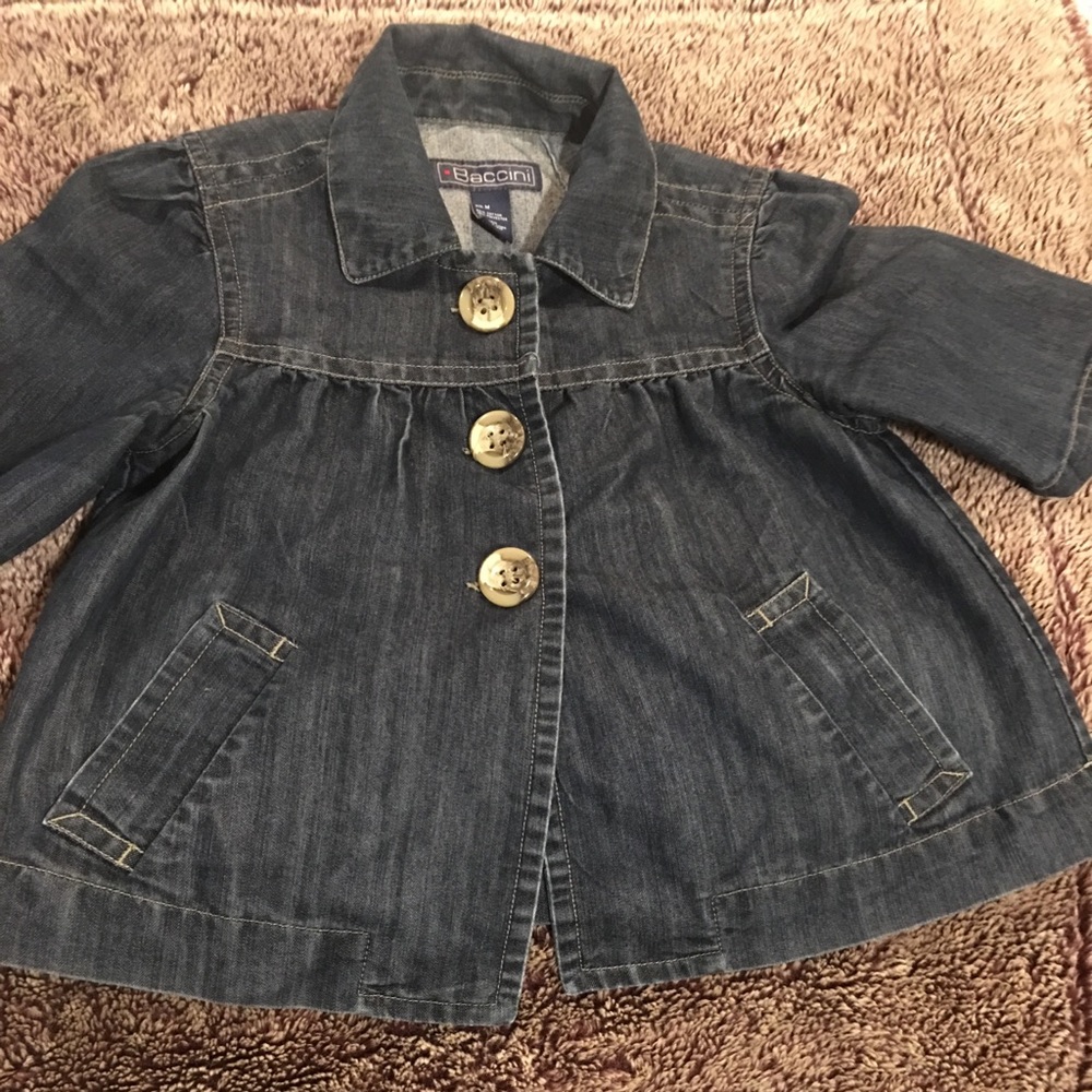 Dressy lightweight jean jacket